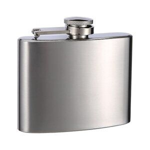 4oz Stainless Steel Hip Flask Pocket Sized Liquor Bottle Whiskey Wine Spirits